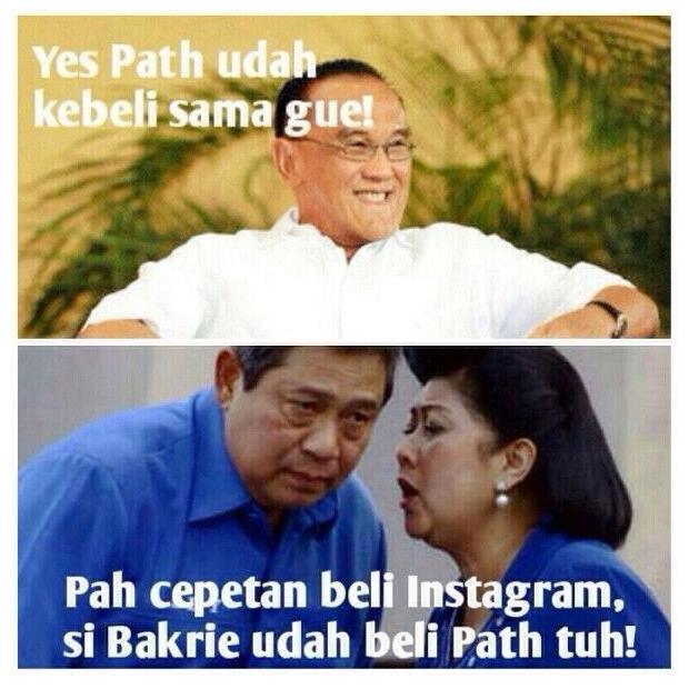 Pak SBY VS pak Aburiezal Bakrie Meme Lucu