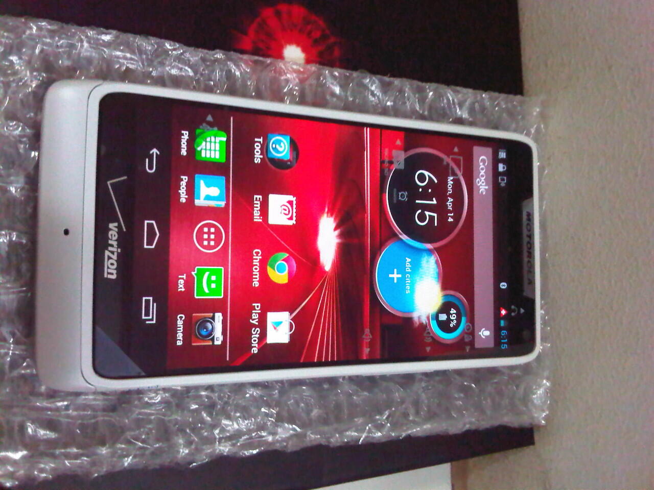 Android Motorola MOTO RAZR M XT907 VERIZON ExUs Gsm-Cdma ruim Mulus ajib Fullset