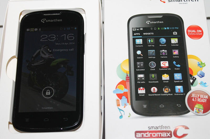 Smartfren Andromax C Fulset Garansi Panjang