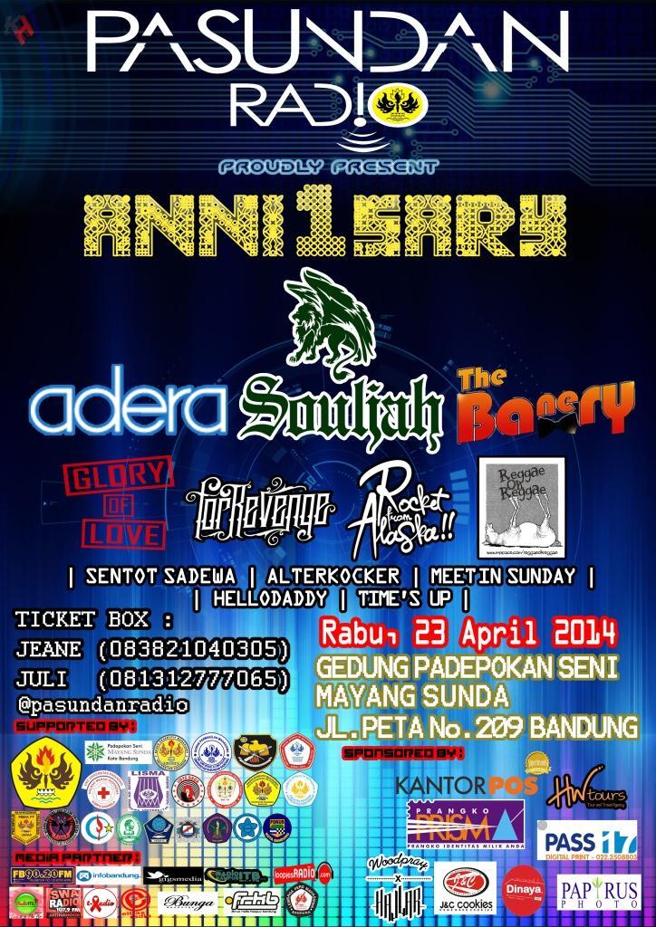 #Anni1sary Pasundan Radio (Radio Kampus UNPAS Bandung)