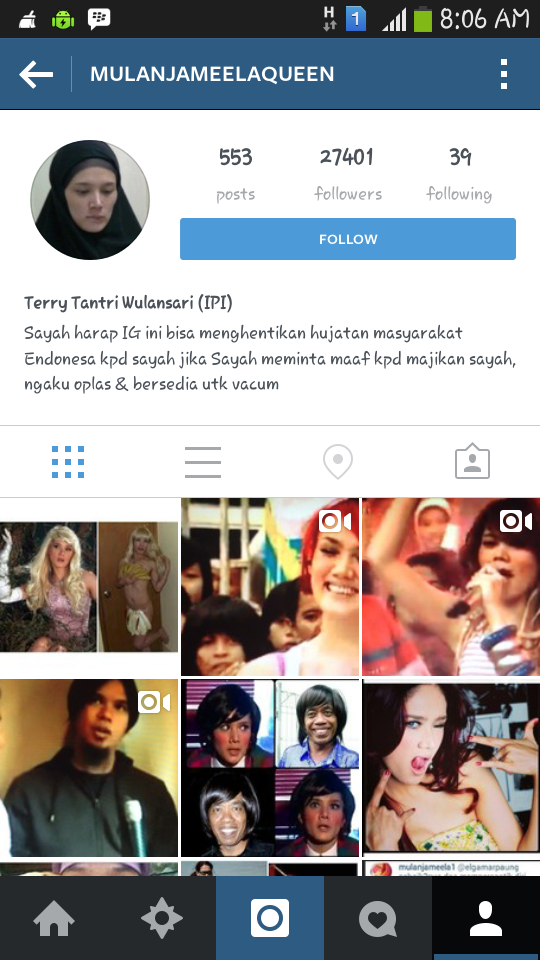 Akun Haters Mulan Jameela yang bikin grogi doi