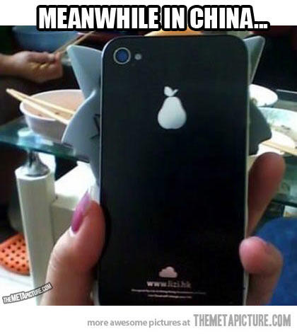 Meanwhile in China