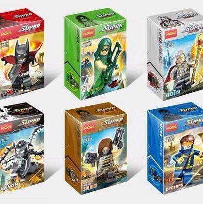 Lego Decool Superheroes Seri 4