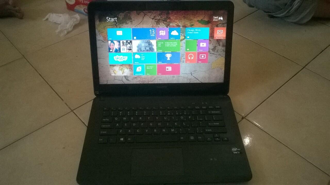 SONY VAIO FIT 14E (SVF14216SGB) BLACK-TOUCHSCREEN