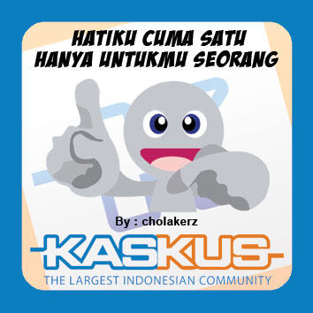 Ane punya desain DP BBM yang KASKUS BANGET !!!