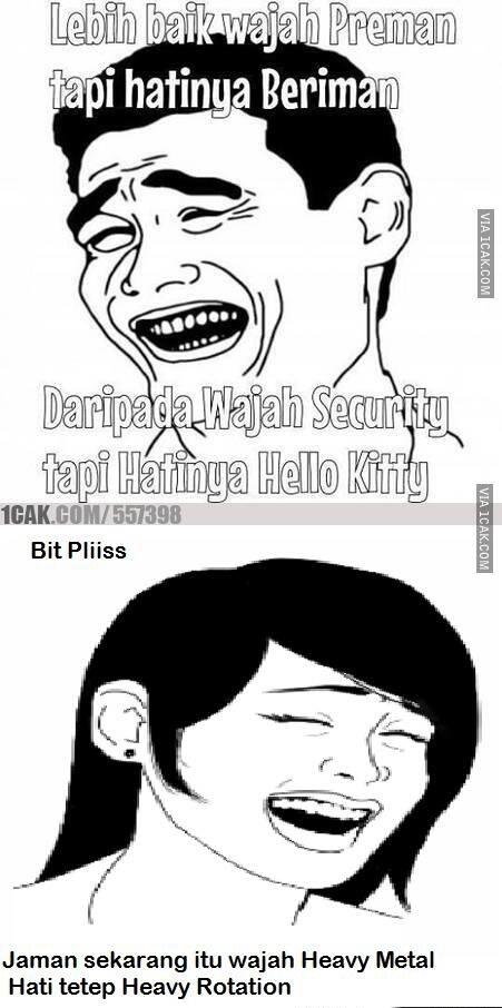 Lebih Baik Tampang Preman Tp Hati Beriman Dari Pada.... Ngakak Deh Pokoknya...
