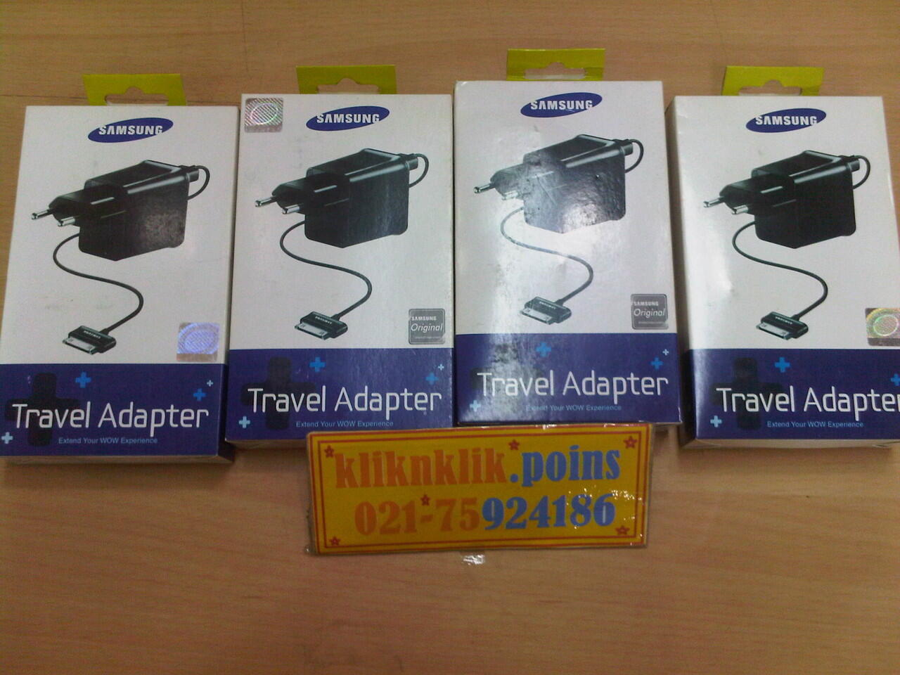 jual Travel Adapter SAMSUNG @kliknklik.poins