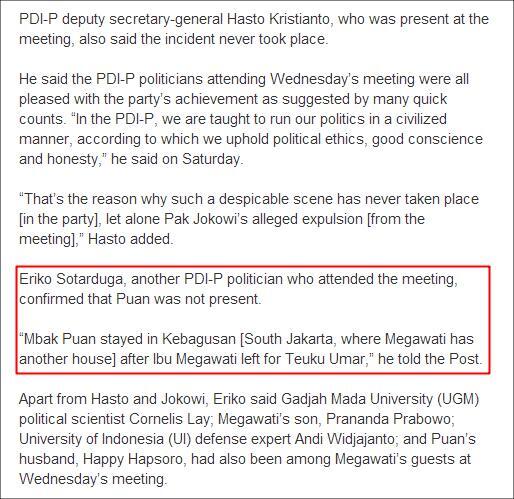 Siapa Fitnah Puan Maharani Soal Pengusiran Jokowi?