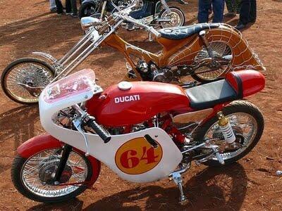 Keren Abisss!!!! Modifikasi motor Honda jaman dulu