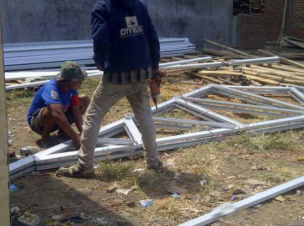 Rangka Atap Galvalum & Plafon Murah Surabaya
