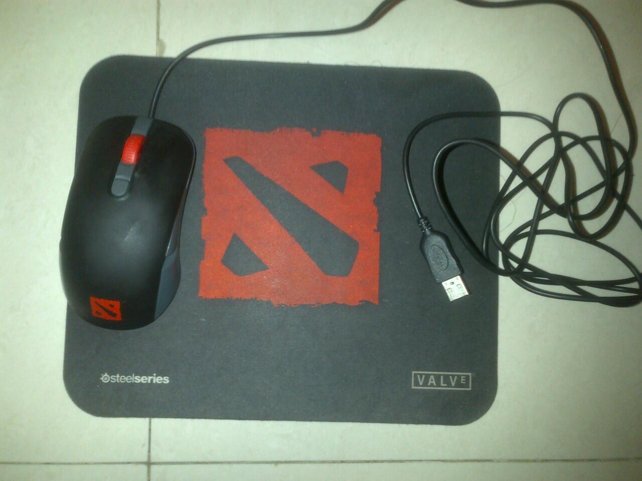 Jual PSP 3006 PB, Headset Razor Kraken Pro dan Kana Dota 2 mouse. Barang second.