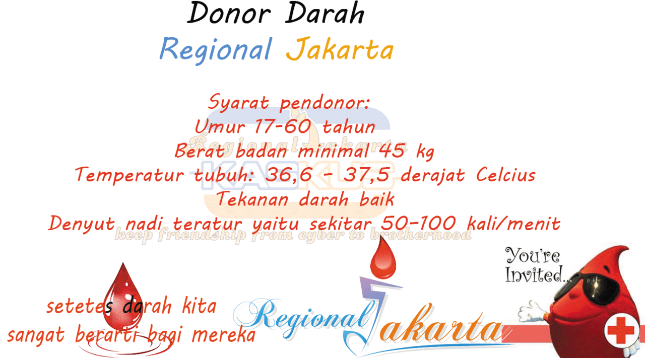 ۞&#91;FR&#93; Donor darah dan nongkrong bareng Reg. Jakarta #078 ۞