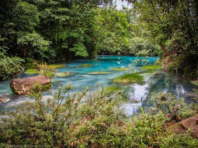  Rio Celeste - Sungai Biru Langit Costa Rica 