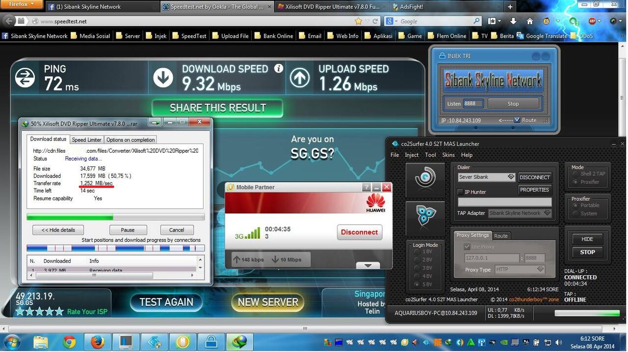 SSH Singapura dan USA (multi login) END OF YEAR PROMO !!!!