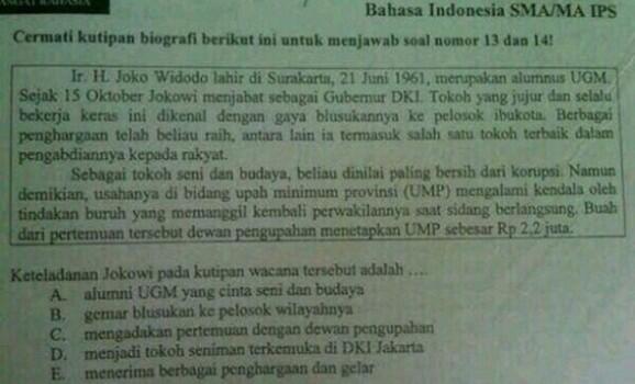 Tips Mengerjakan Soal UN dengan Benar