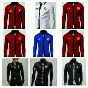 JUAL Kemeja dan Jaket march Club Bola
