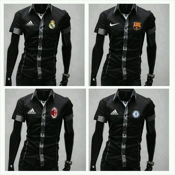 JUAL Kemeja dan Jaket march Club Bola