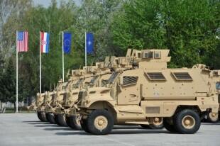 Kroasia Dapat Hibah 30 MRAP Dari US