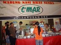kuliner malam nyeleh khas bandung