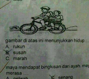 &#91;NGAKAK&#93; Jawaban Ulangan Anak SD/SMP yang bikin agan nyengir 