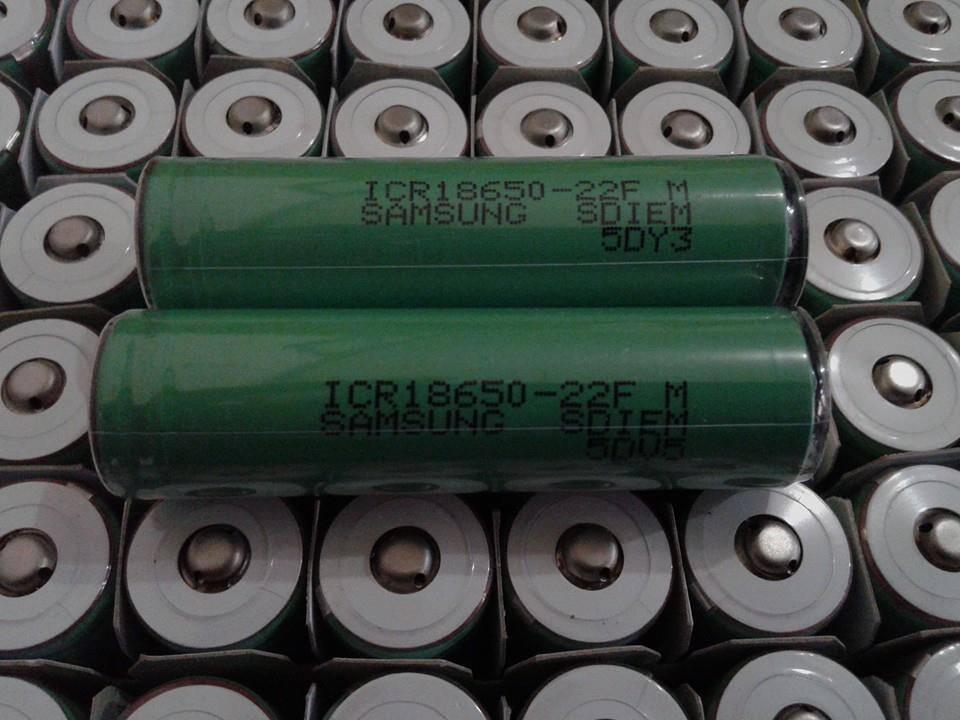 BATERAI LION 3,7 VOLT TIPE 18650 ORIGINAL SAMSUNG ICR18650-22FM 2250mAh PROTECTED