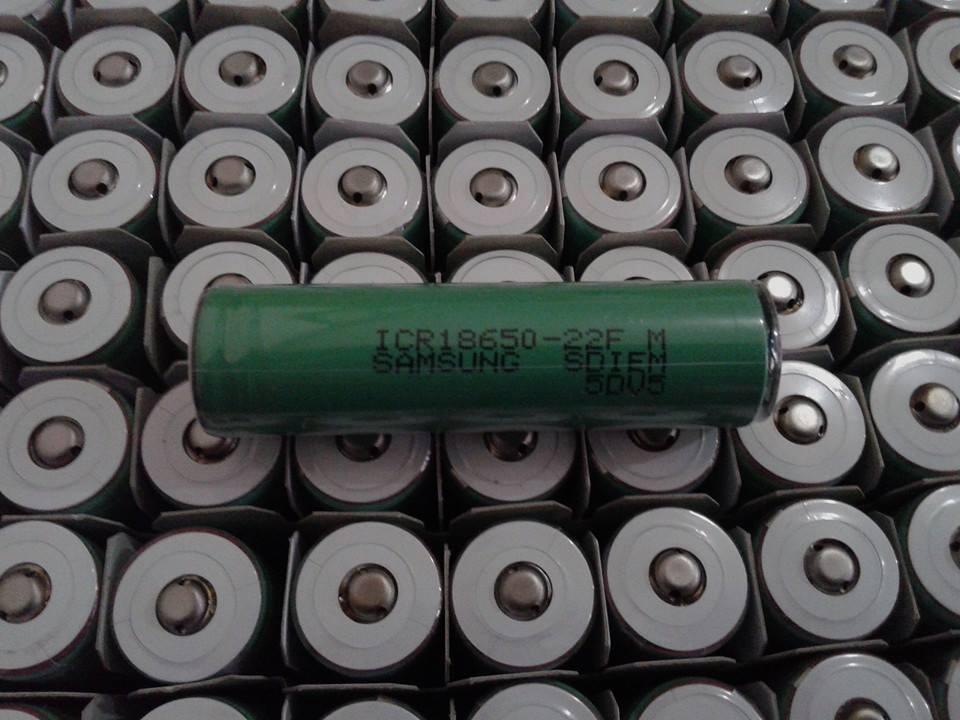 BATERAI LION 3,7 VOLT TIPE 18650 ORIGINAL SAMSUNG ICR18650-22FM 2250mAh PROTECTED