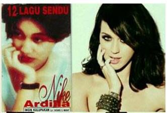 Wow.... Foto Nike Ardilla Dijiplak Katy Perry