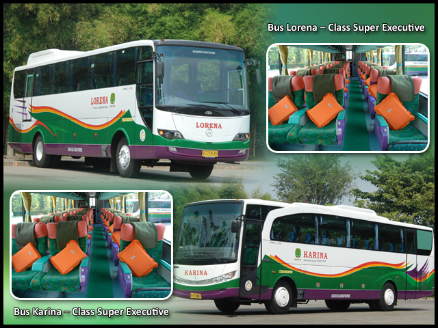 kelas kelas dan fasilitas yang ada di bus AKAP