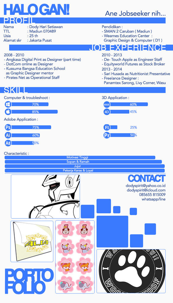 &#91;RECRUIT ME&#93; Halo Gan, Ane Jobseeker nih.....