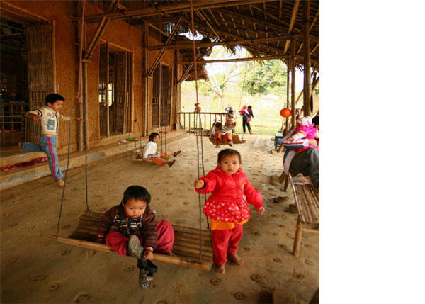 &#91;Amazing&#93; Perpustakaan Multifungsi yang Terbuat dari Bambu di Vietnam.