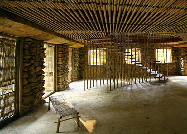 &#91;Amazing&#93; Perpustakaan Multifungsi yang Terbuat dari Bambu di Vietnam.