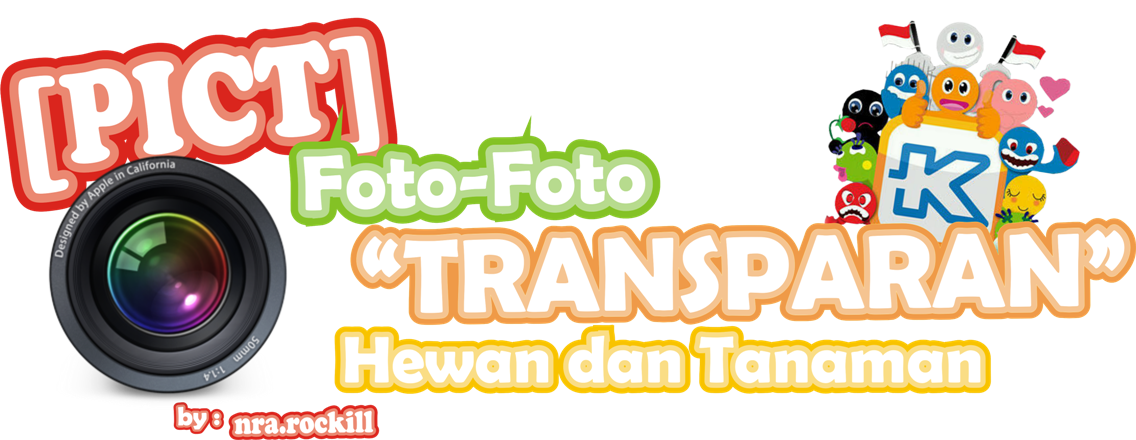 &#91;PICT&#93; Foto Transparan Hewan dan Tanaman &#91;KEREN&#93;