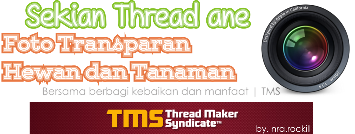 &#91;PICT&#93; Foto Transparan Hewan dan Tanaman &#91;KEREN&#93;