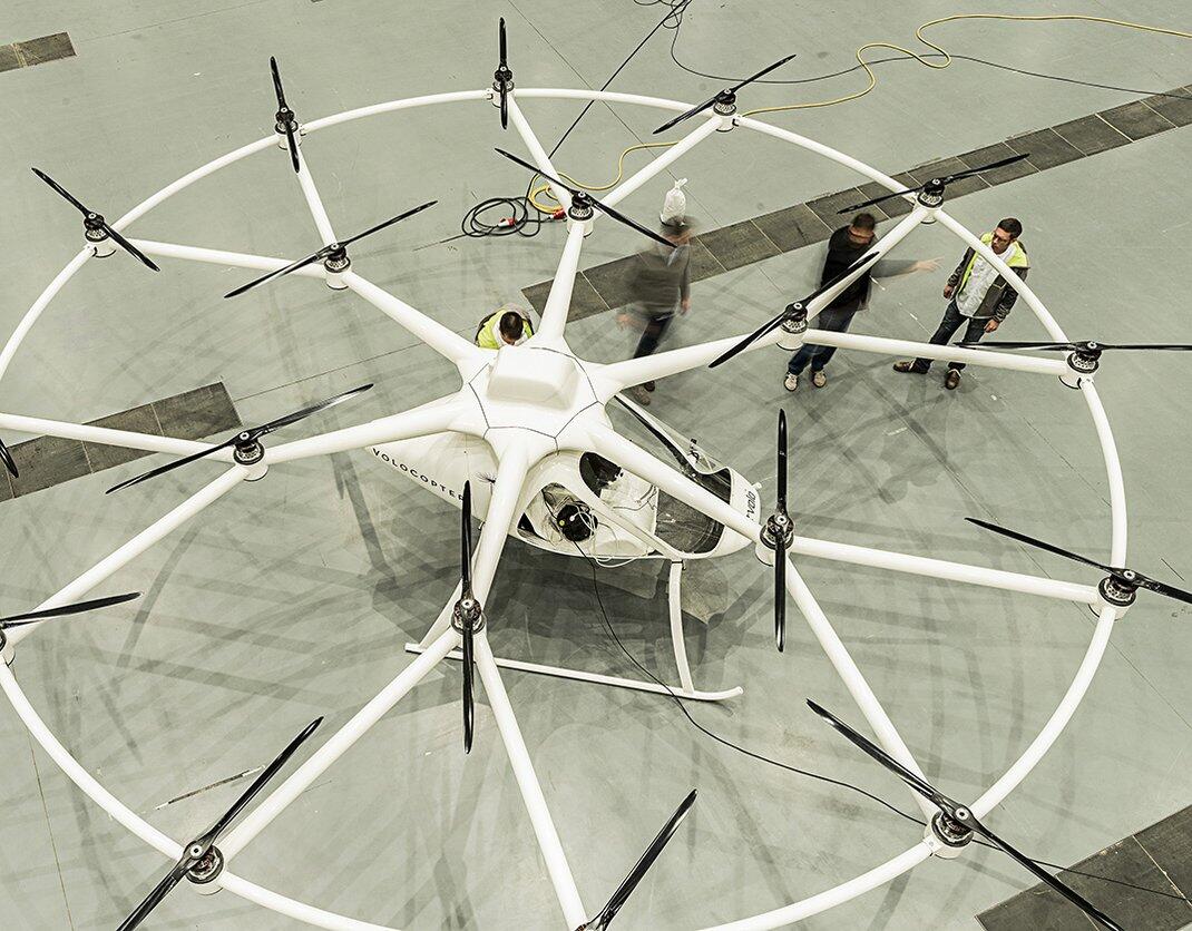 Volocopter : Helikopter Dengan 18 Baling-Baling