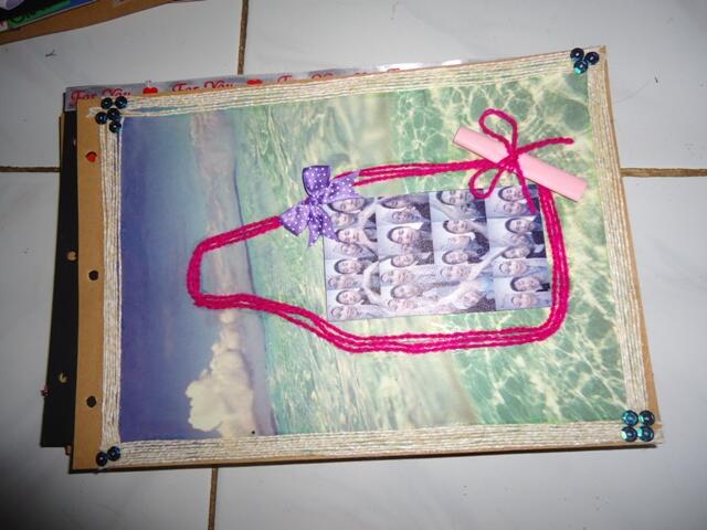 Ulang Tahun Pacar,kali ini ane kasih Scrapbook :*