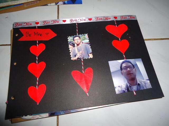 Ulang Tahun Pacar,kali ini ane kasih Scrapbook :*