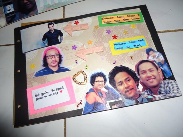 Ulang Tahun Pacar,kali ini ane kasih Scrapbook :*