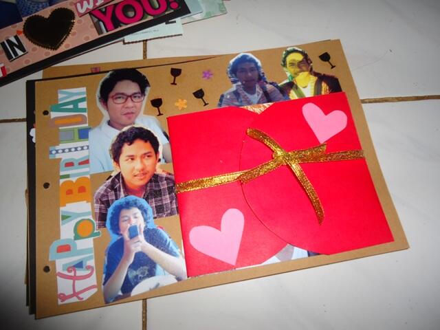 Ulang Tahun Pacar,kali ini ane kasih Scrapbook :*