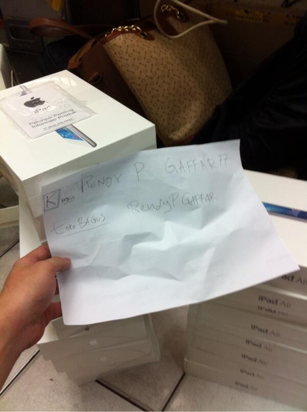 Jual iPad Air 32GB New Garansi 1 Tahun