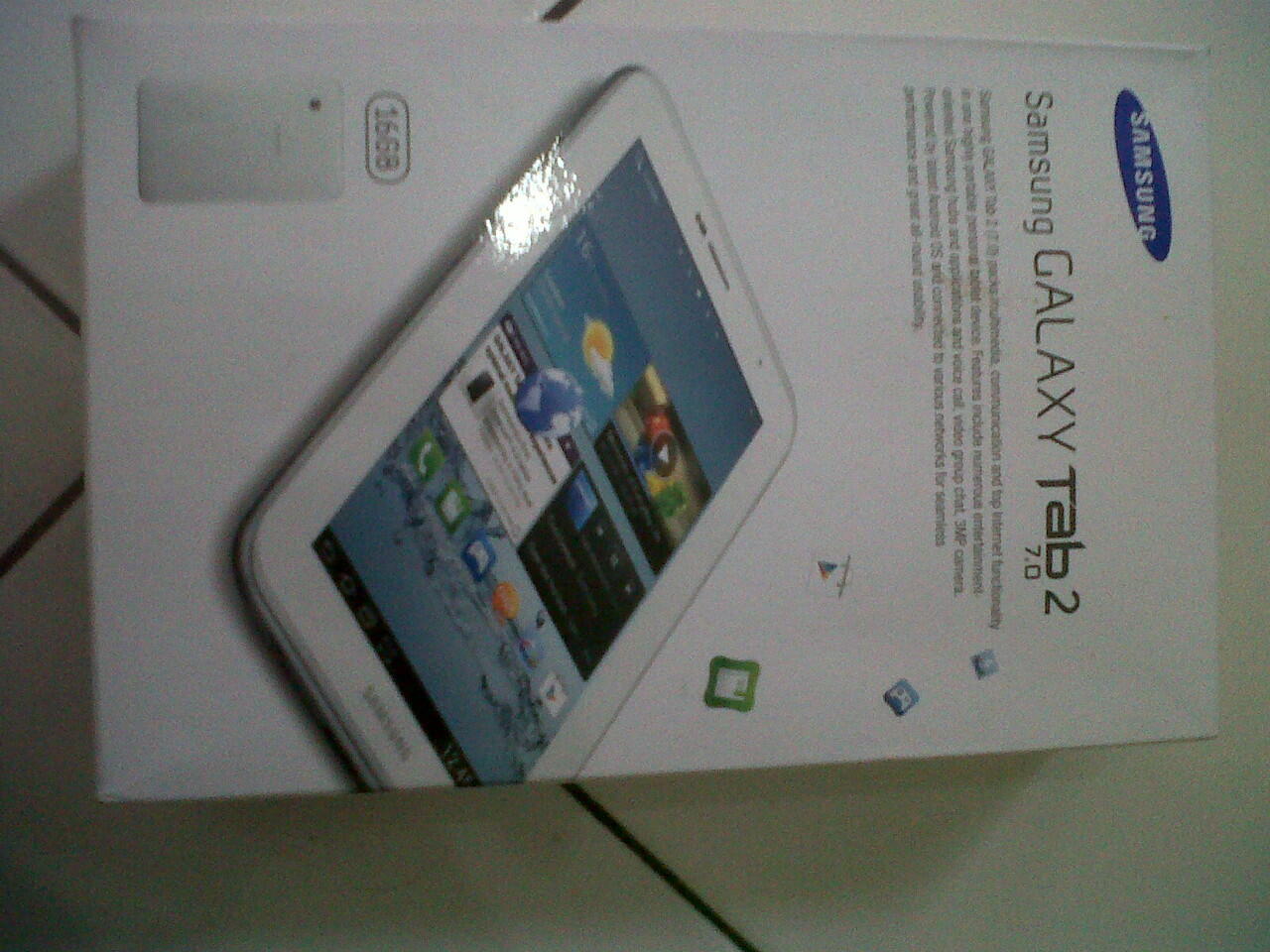 Samsung Galaxy Tab 2 7.0 P3100 warna putih