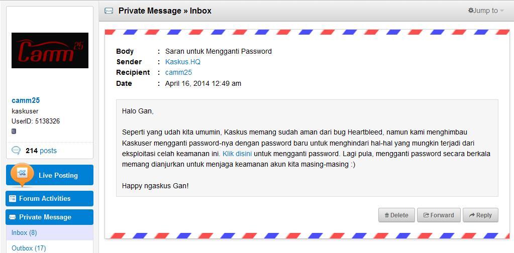 &#91; ASK &#93; TRUE OR LIE dpt pm di suruh ganti Password