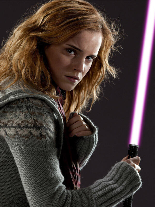 Bagimana kalau penyihir penyihir ini menggenggam LIGHTSABER? Pottermania MASUP