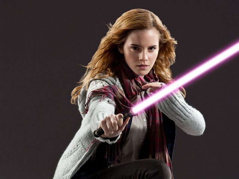 Bagimana kalau penyihir penyihir ini menggenggam LIGHTSABER? Pottermania MASUP