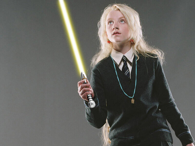 Bagimana kalau penyihir penyihir ini menggenggam LIGHTSABER? Pottermania MASUP