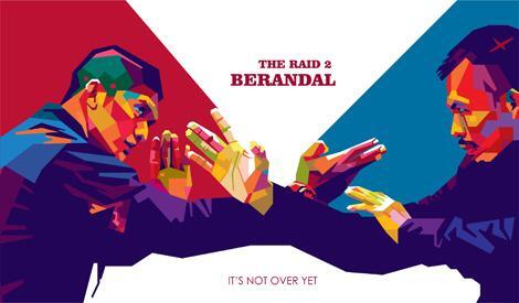 WAH Poster The Raid 2 Teryata di bikin Competisi gan ini dia para pemenang nya