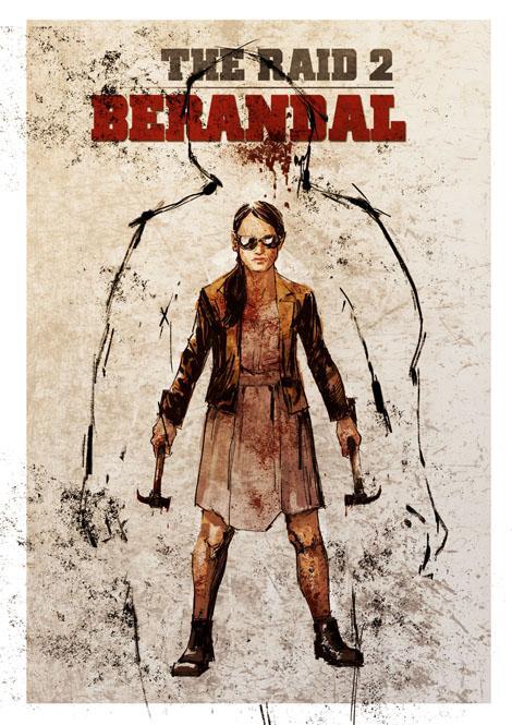 WAH Poster The Raid 2 Teryata di bikin Competisi gan ini dia para pemenang nya
