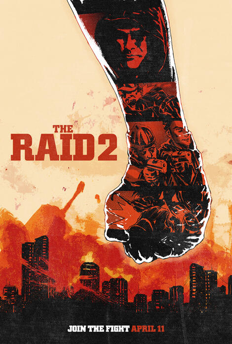 WAH Poster The Raid 2 Teryata di bikin Competisi gan ini dia para pemenang nya