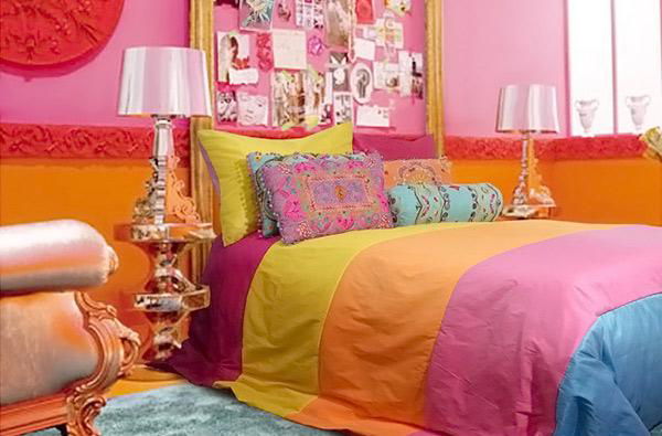 &#91;HOT&#93; Desain Kamar Tidur Funky, Retro Dan Penuh Warna &#91;KEREN GAN&#93;