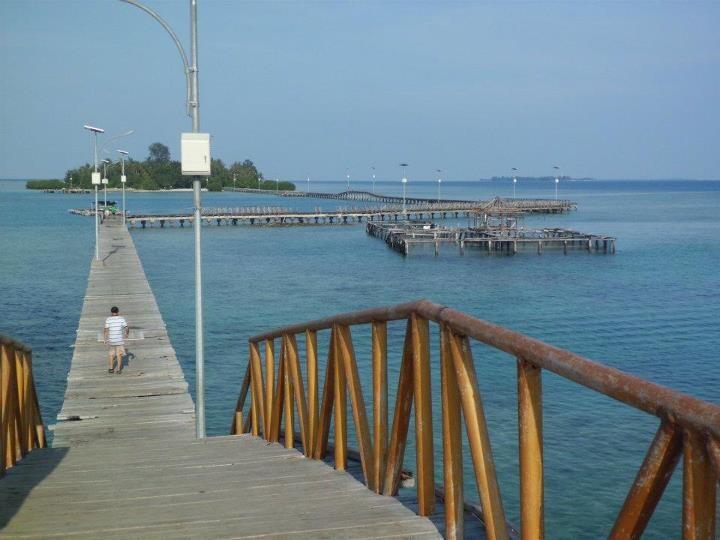 Sejarah jembatan Cinta Pulau Tidung