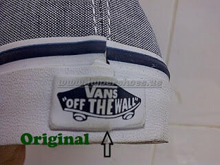 Cara ngebedain Vans Shoes Original dan Kw